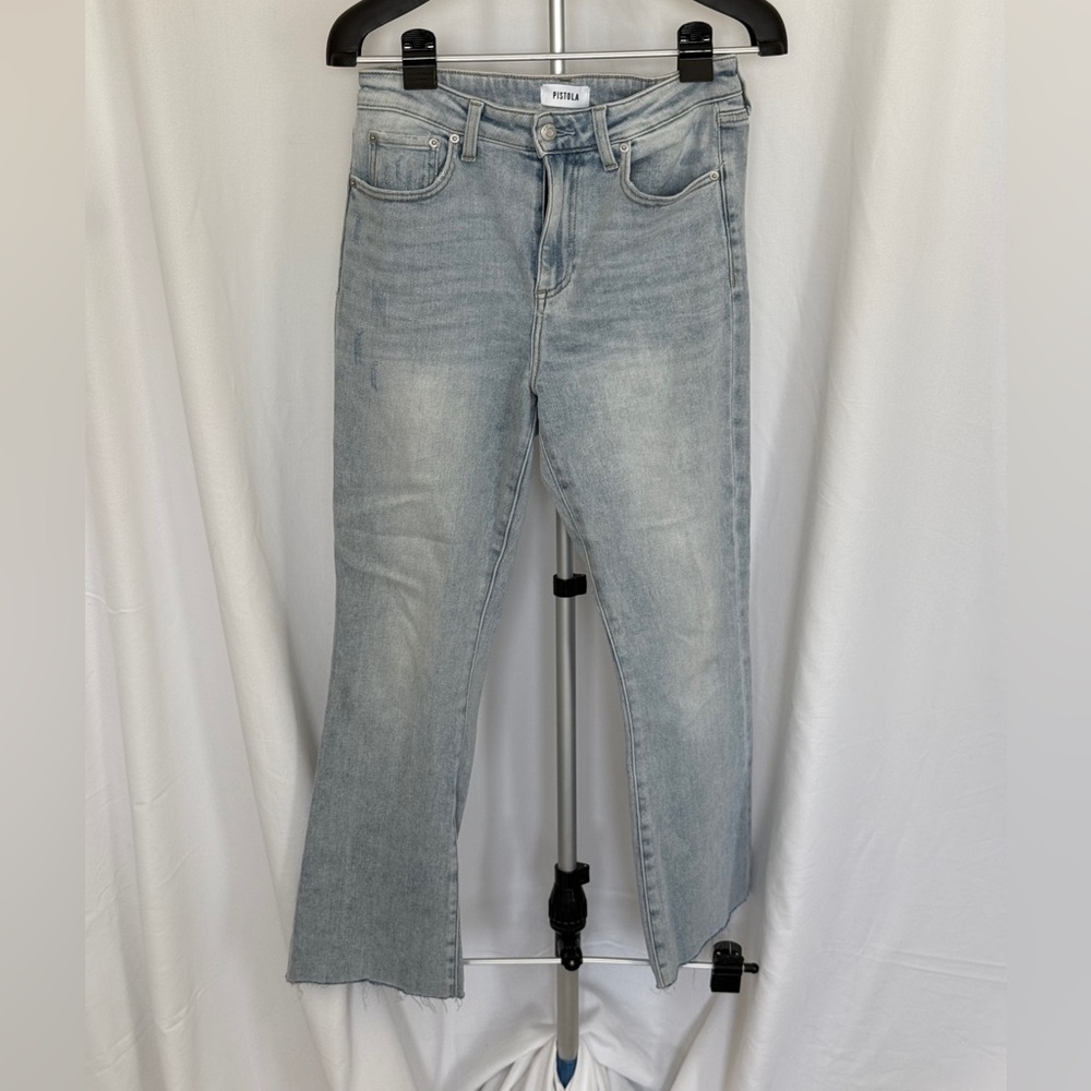 Pistola Monroe Crop High Rise Cigarette jeans - Picture 2 of 7